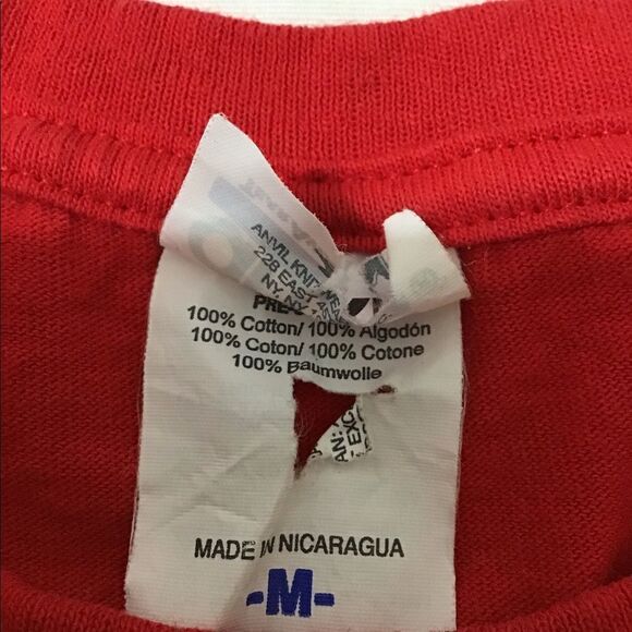 Anvil Heinz “I PUT KETCHUP ON MY KETCHUP “ Red Short Sleeve T-Shirt Size Medium - Picture 4 of 5